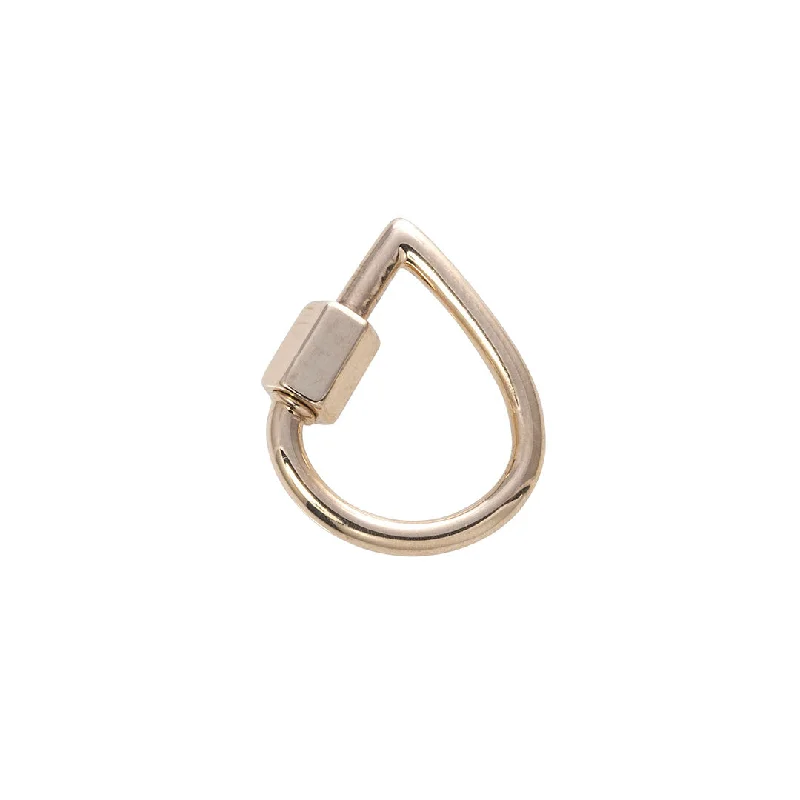 Marla Aaron 14K Yellow Gold Baby Drop Lock