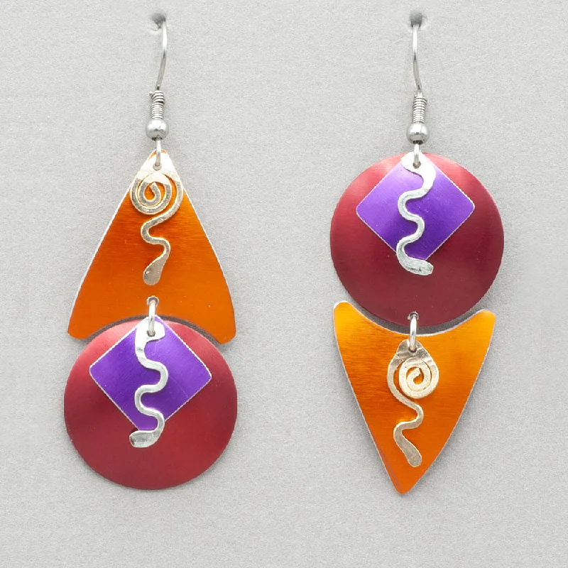 Sylvi Harwin Asymmetric Earrings