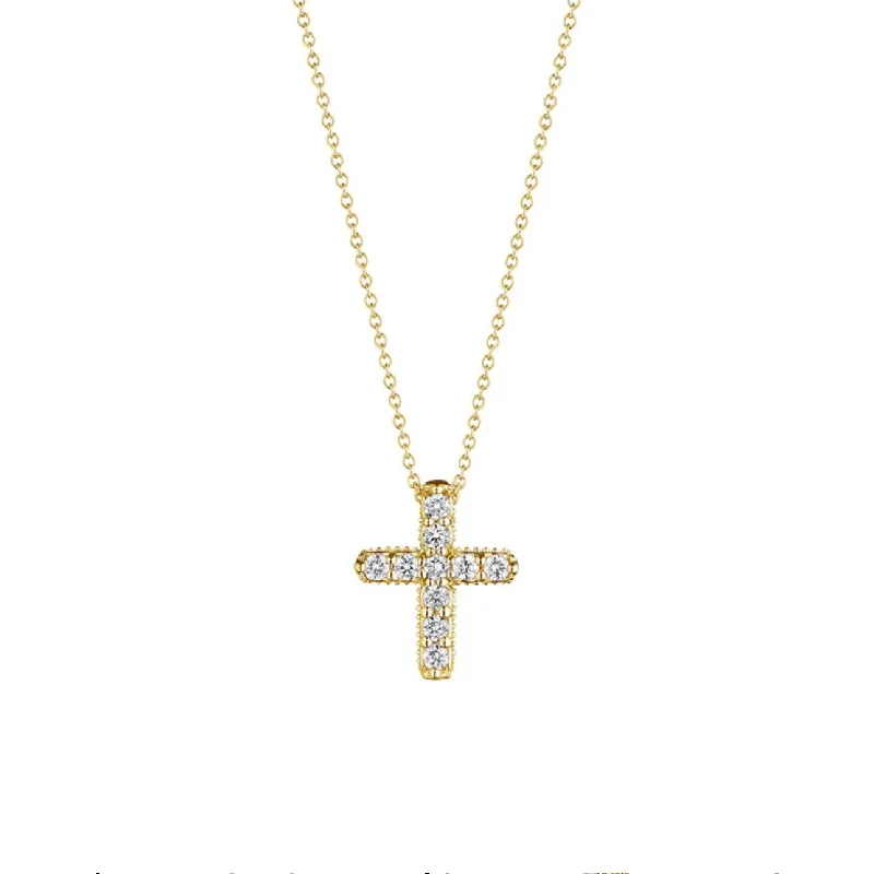 Verragio "Veritage" Diamond Cross Pendant