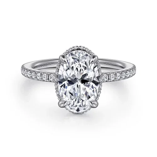 GABRIEL & CO "Contemporary" Engagement Ring