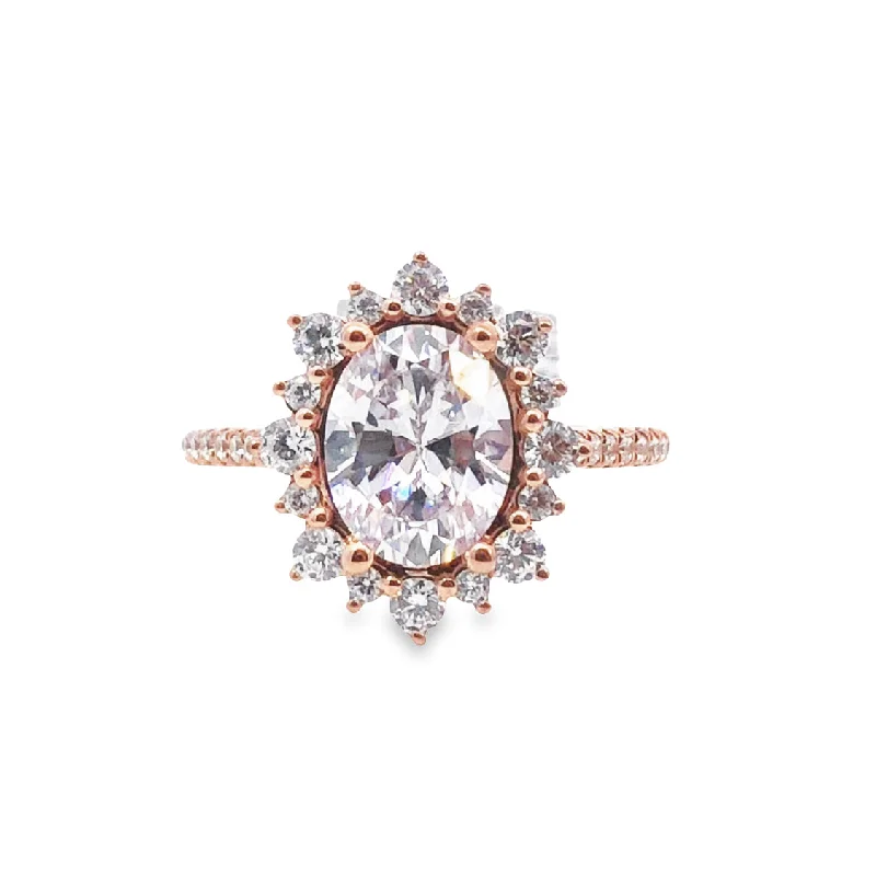 Padis Classique Halo Engagement Ring