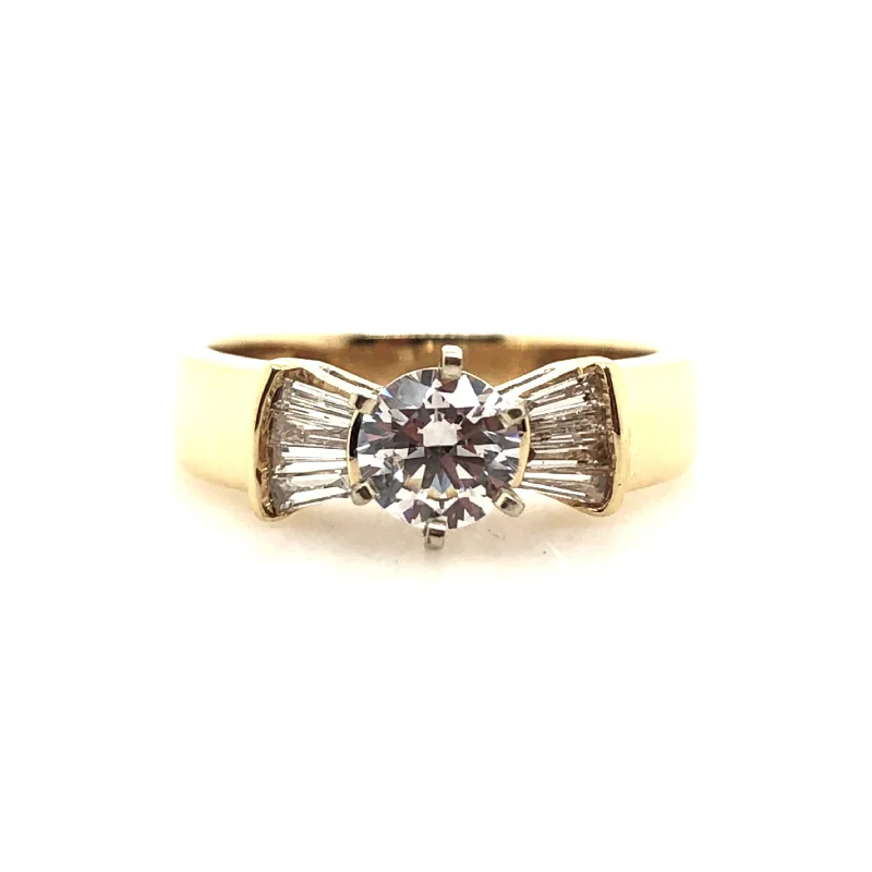 Yellow Gold Diamond Engagement Ring