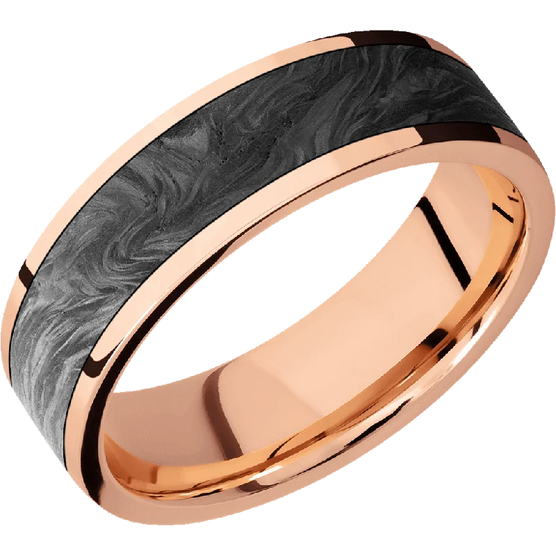 14k Rose Gold Wedding Band