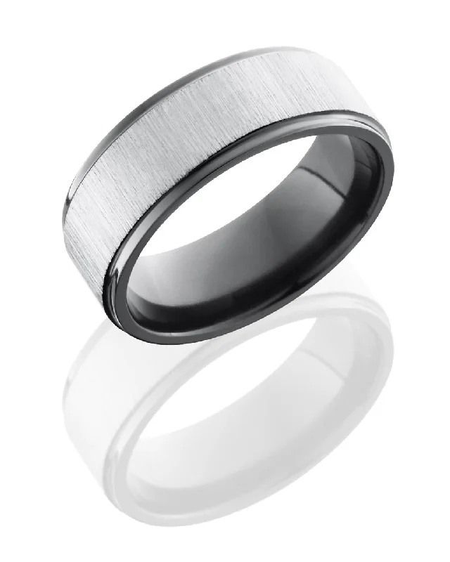 Zirconium Wedding Band