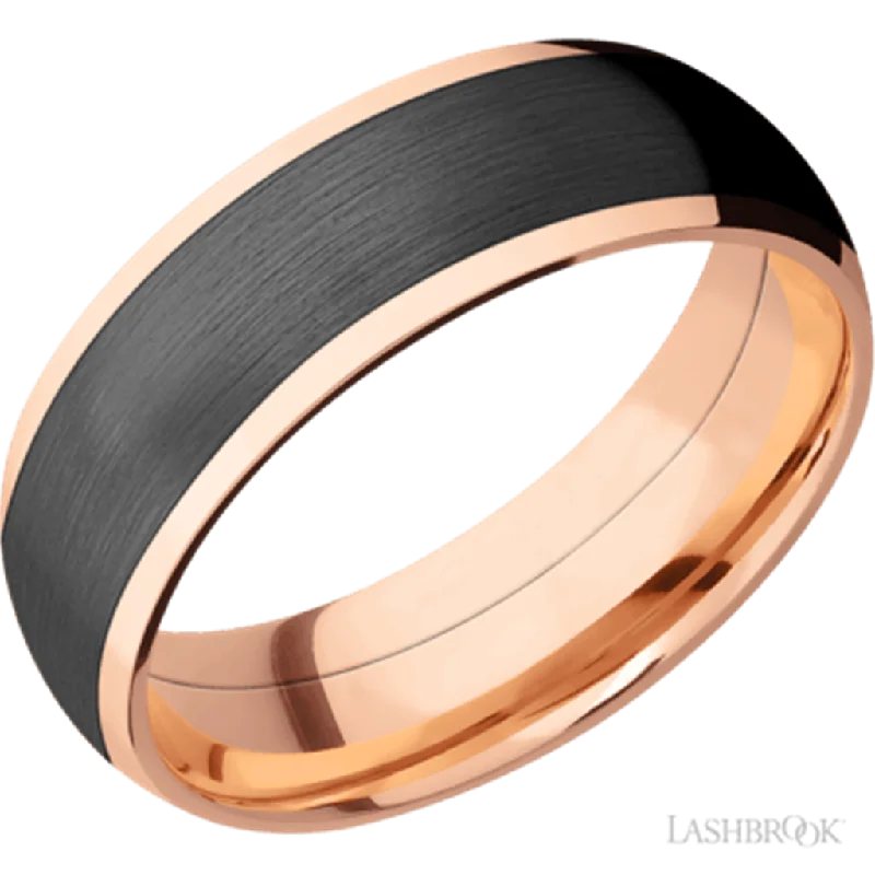 Zirconium Wedding Band