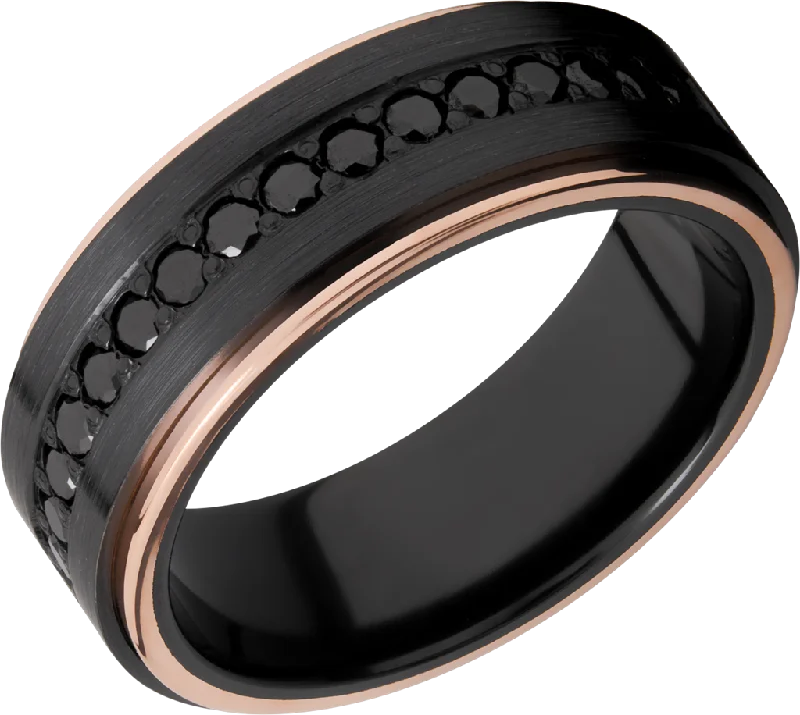 Zirconium Wedding Band