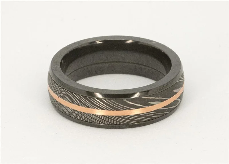 Zirconium Wedding Band