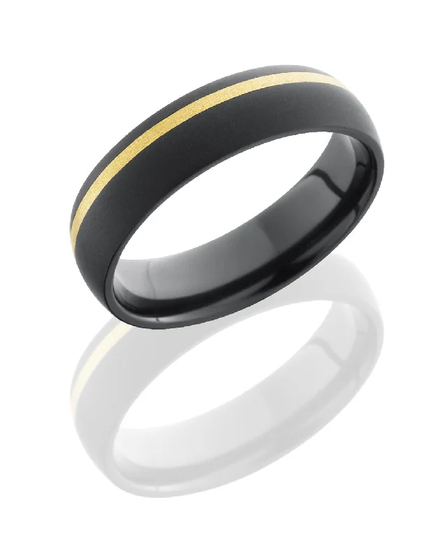 Zirconium Wedding Band