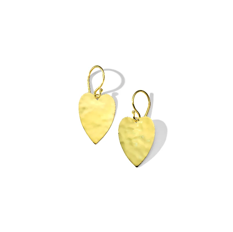 IPPOLITA Classico Medium Heart Crinkle Earrings