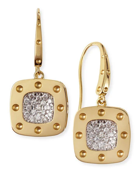 Roberto Coin "Pois Moi" Drop Earrings