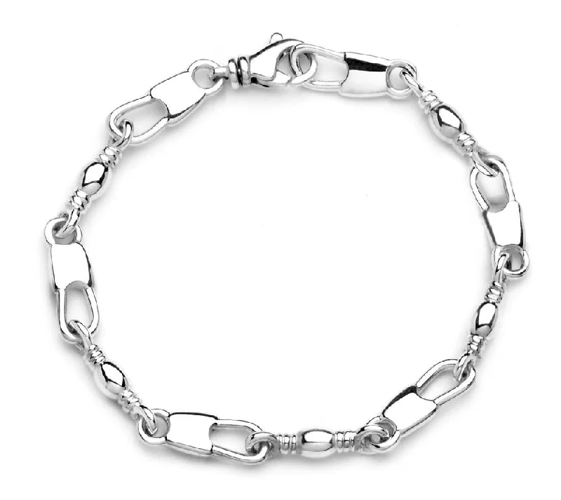 6.5mm Width & 8.75 inch Length Bracelet with Swivel Lobster Clasp | Fisher of Men