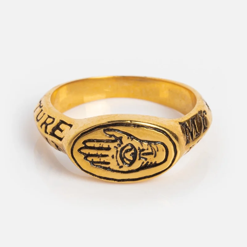 Future In My Hands Signet Ring