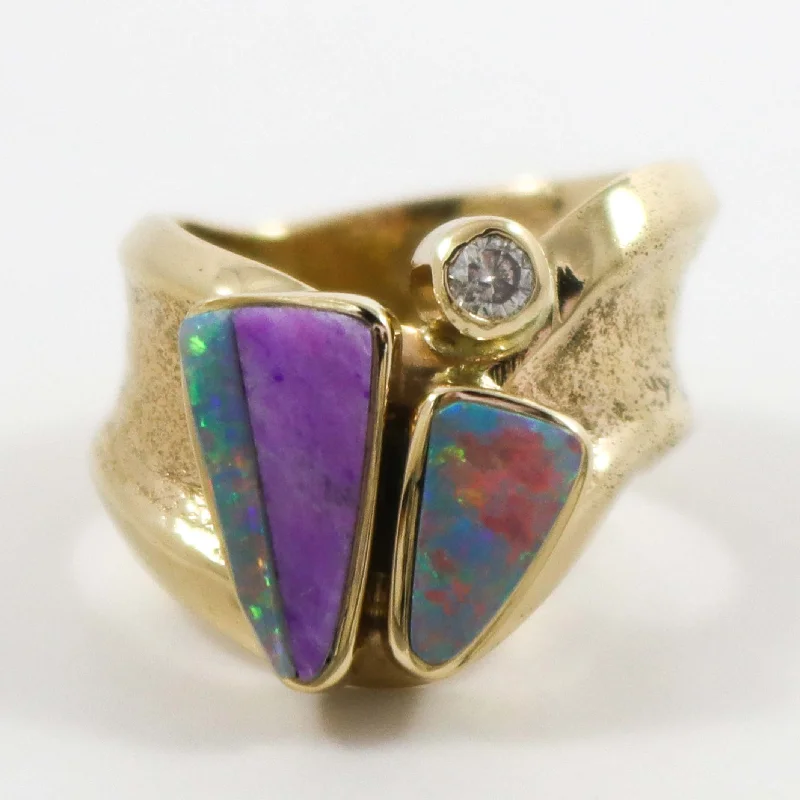 Gold Inlay Ring