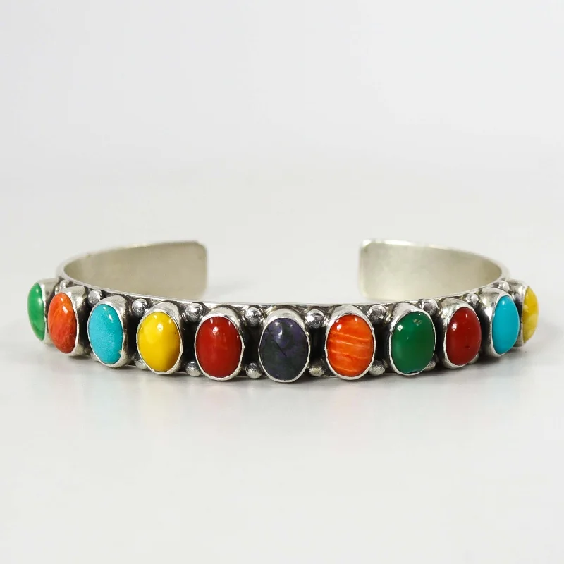 Multi-Stone Cuff