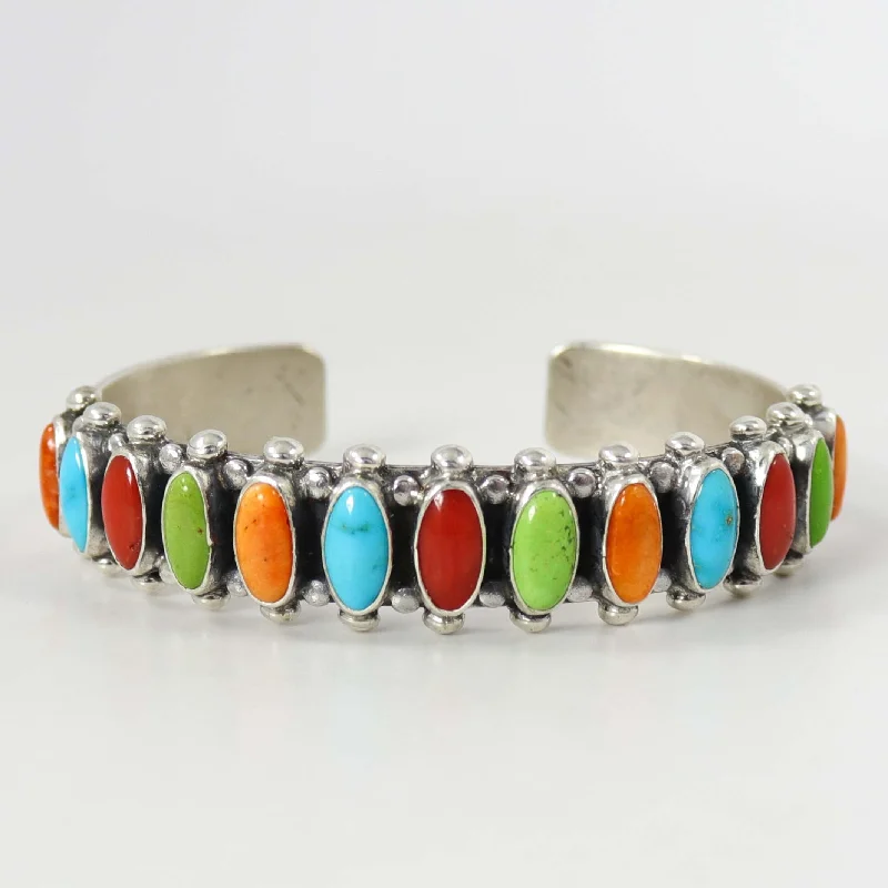 Multi-Stone Cuff