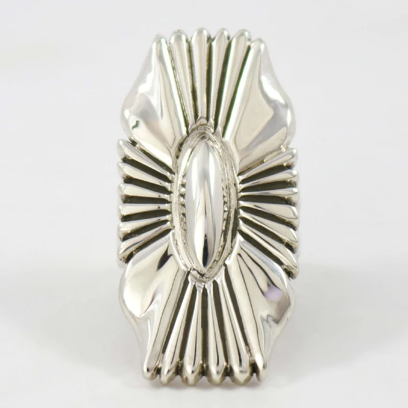 Silver Butterfly Ring