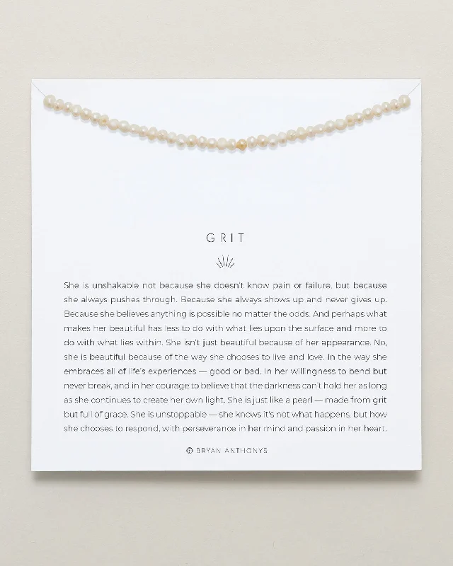 Grit Seed Pearl Bracelet