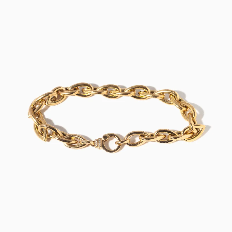 Teardrop Chain Bracelet